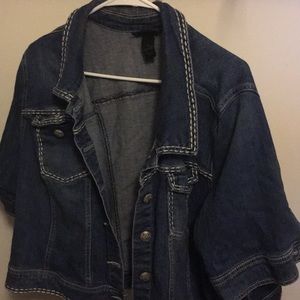 Short sleeve Jean jacket